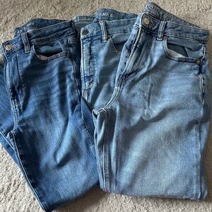Bundle of American Eagle Blue Jeans